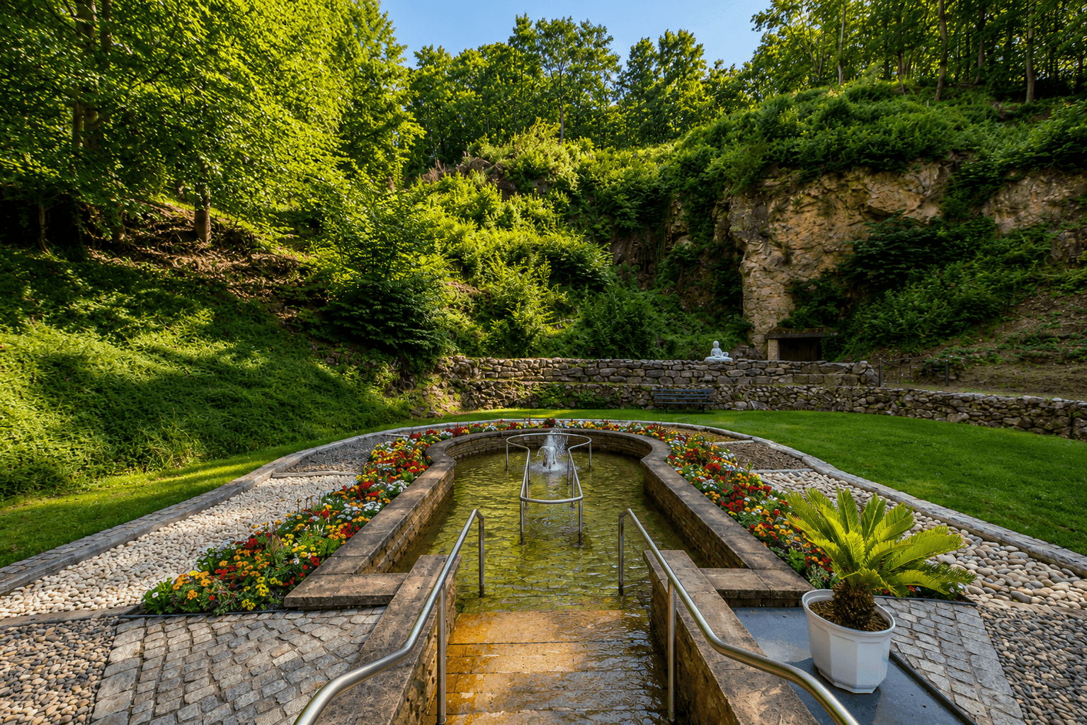 Kneipp-Tretbecken