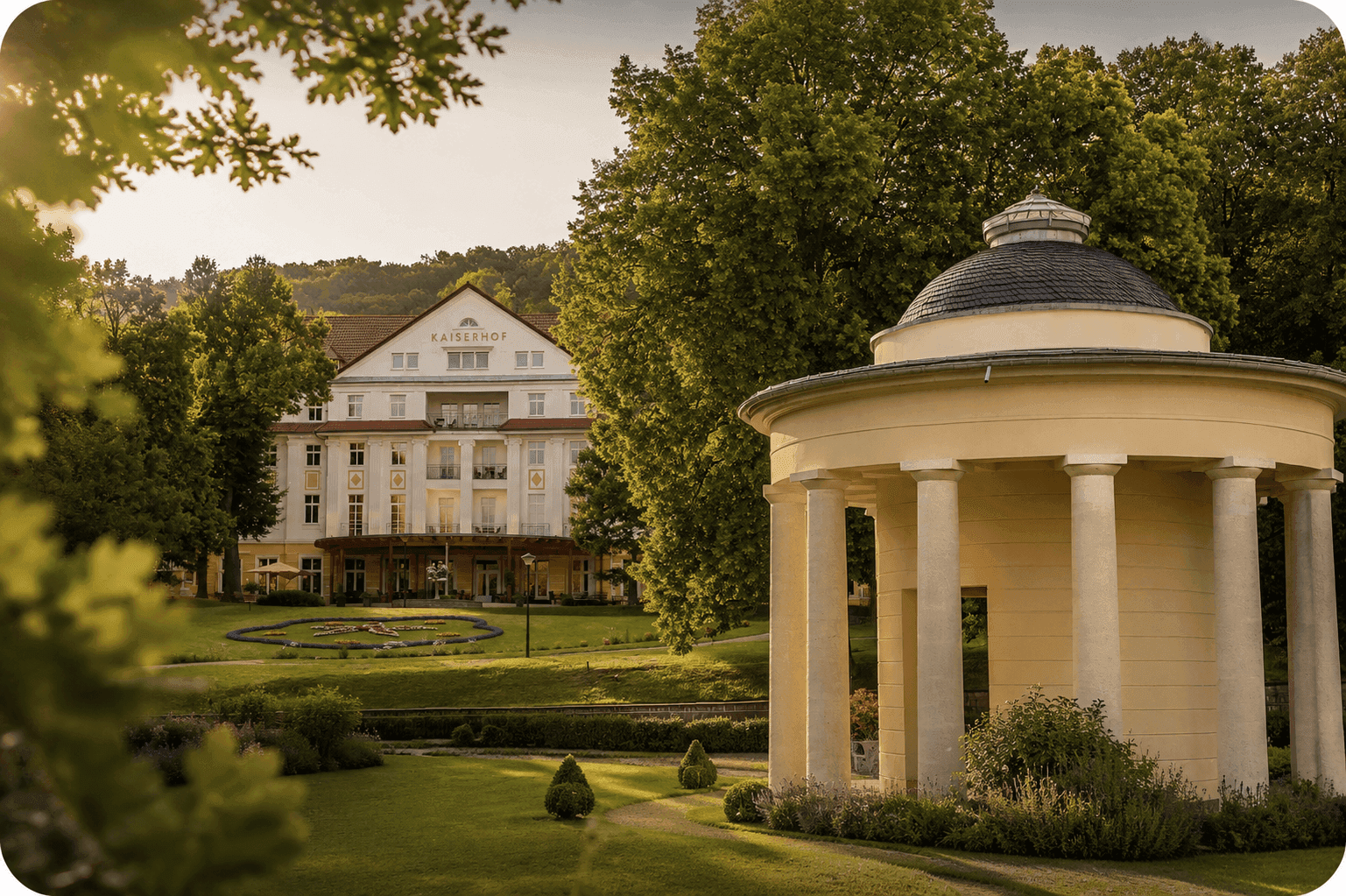 Außenansicht des Hotel Kaiserhof