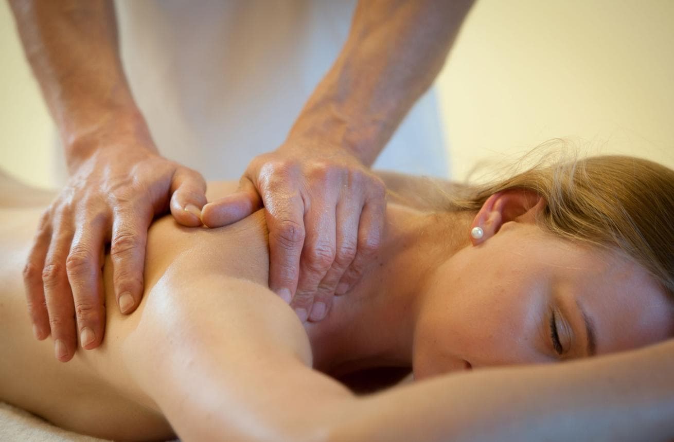 Klassische Rückenmassage