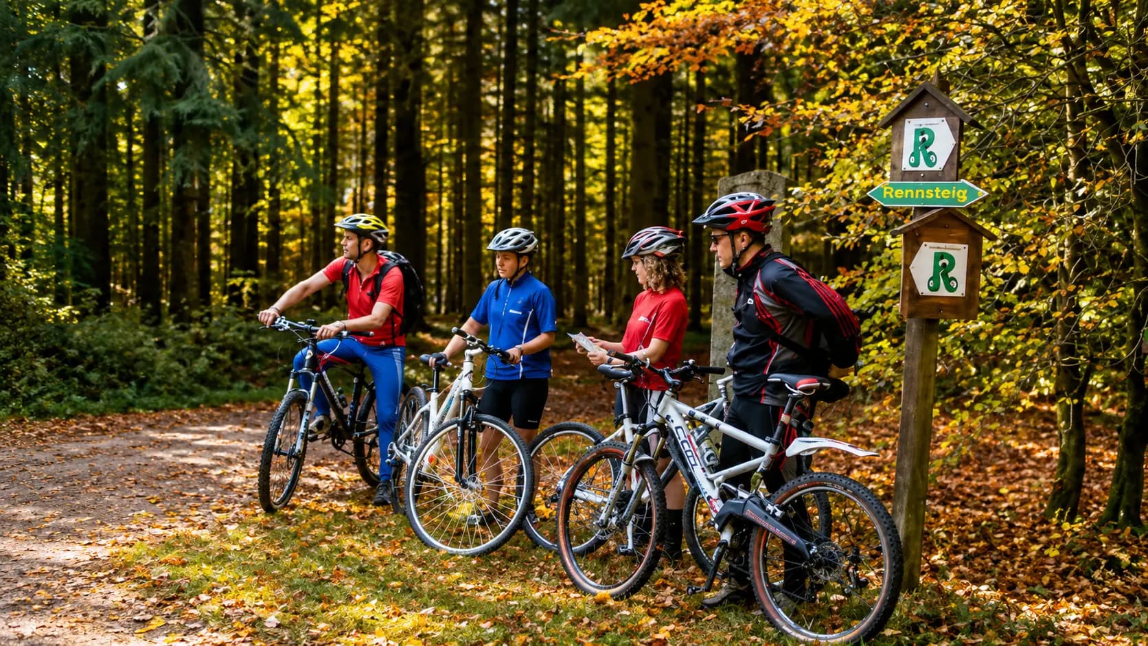 Radtour durch das Werratal