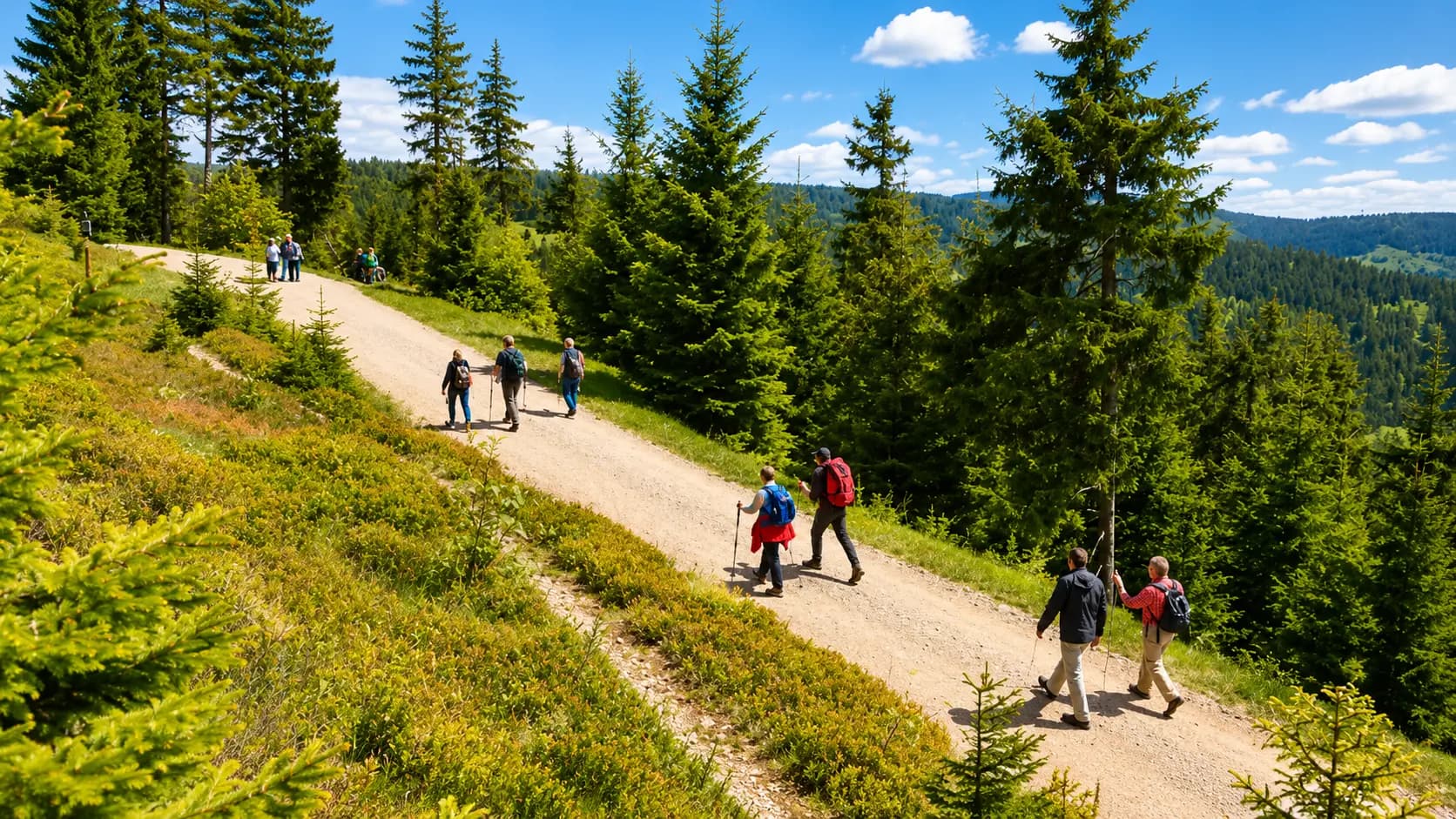Wandern zum Rennsteig (Die große Rennsteigtour)