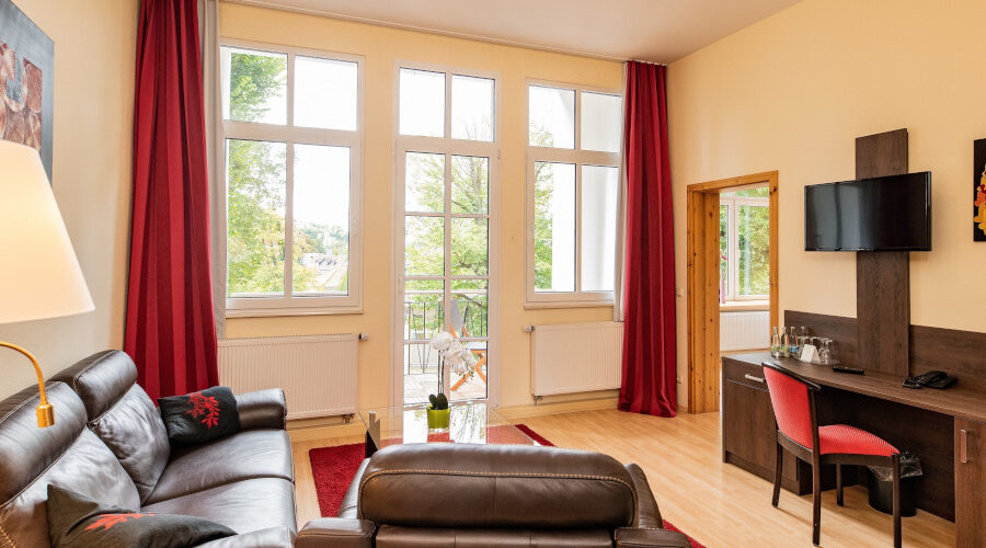 Deluxe Familien-Suite mit Balkon